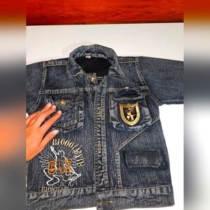 Boys jean jacket size 4-5 years old